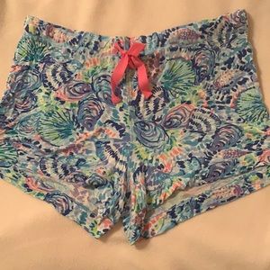 Lilly Pulitzer Pajama Shorts XL
